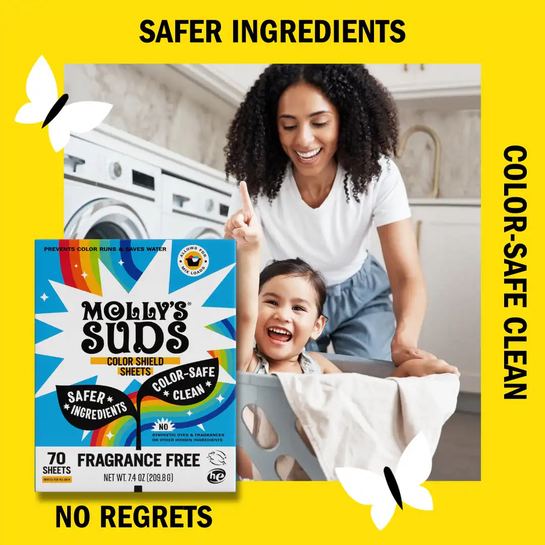 Color Shield Sheets for Laundry