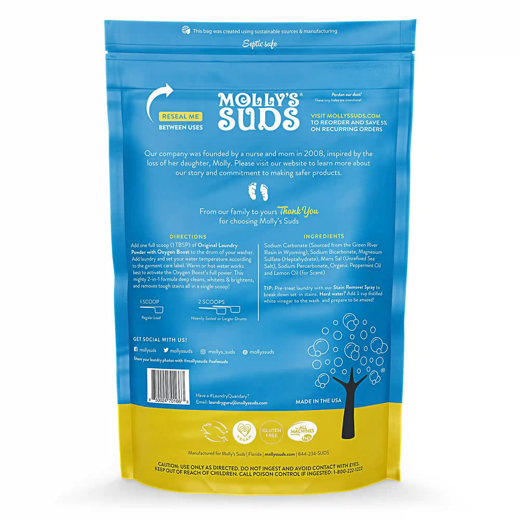 2-in-1 Original Laundry Powder with Oxygen Brightener BOOST