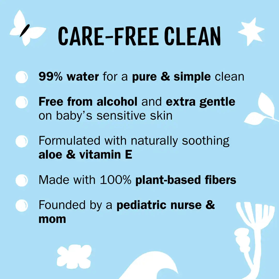Sensitive Clean Baby Wipes